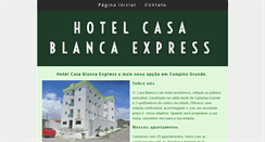 Desktop Screenshot of hotelcasablancaexpress.com